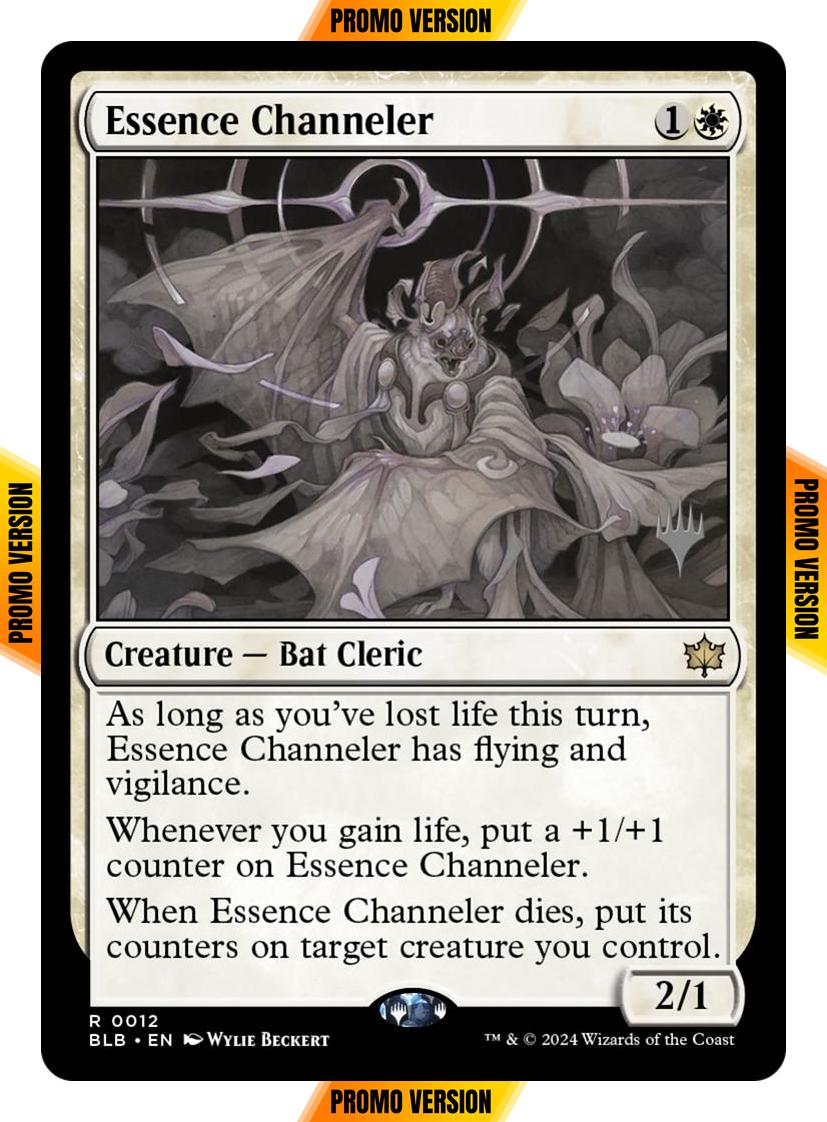 Essence Channeler [12p] [Promo Pack] [Bloomburrow: Promos] [Non-Foil]