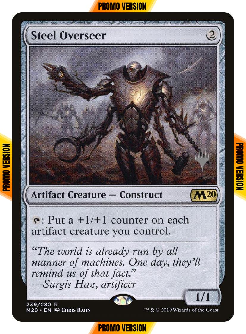 Steel Overseer [239p] [Promo Pack] [Core Set 2020 Promos] [Non-Foil]