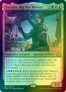 Tocasia, Dig Site Mentor [224] [The Brothers' War] [Foil]
