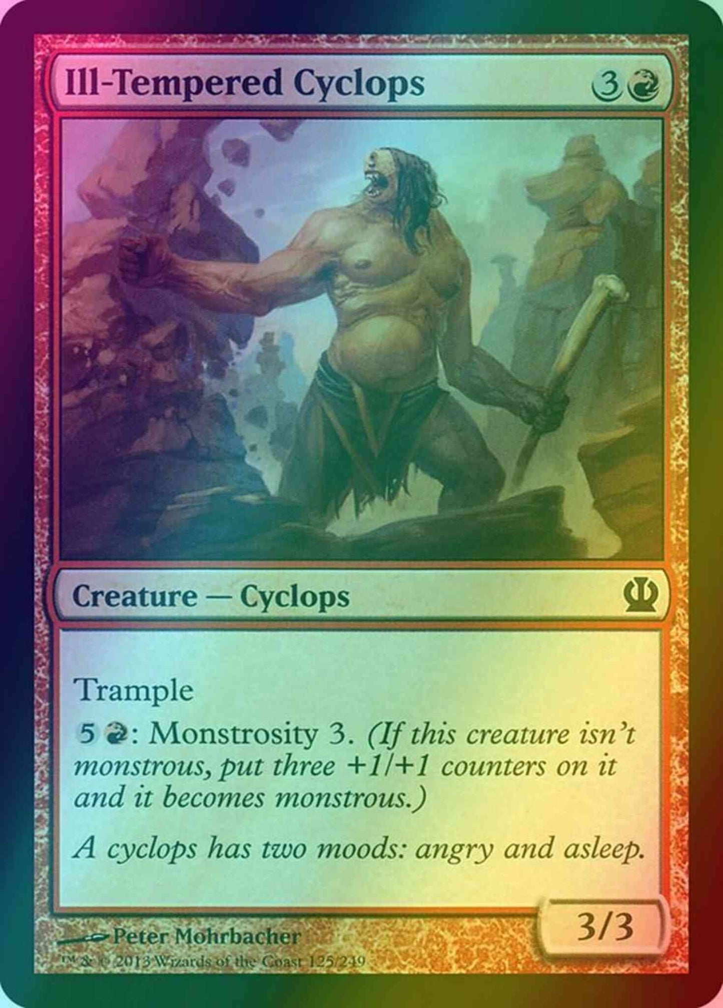 Ill-Tempered Cyclops [125] [Theros] [Foil]