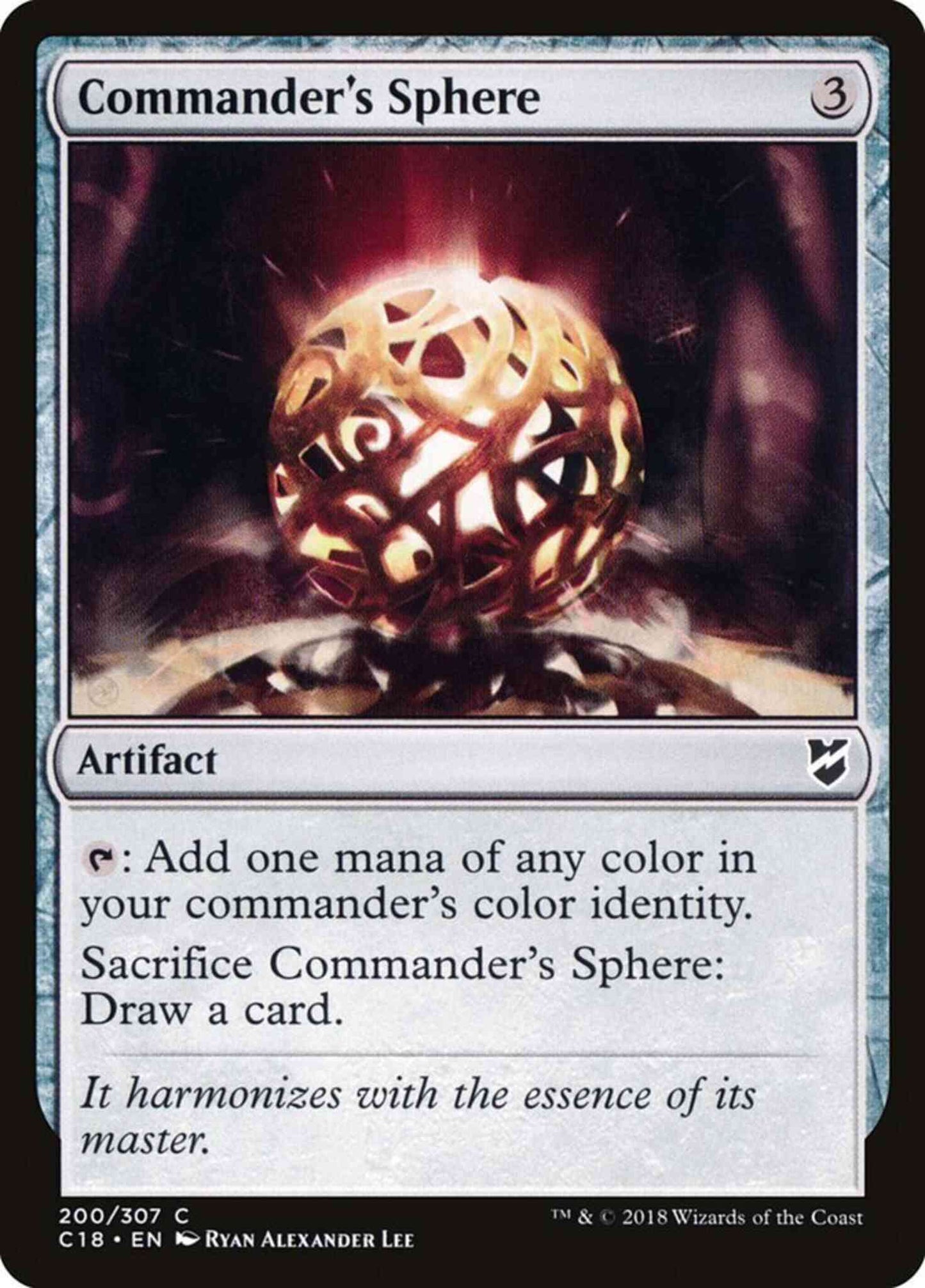 Commander's Sphere [200] [Commander 2018] [Non-Foil]