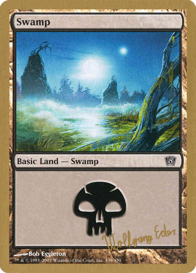 Swamp [we339] [Wolfgang Eder] [339] [World Championship Decks 2003] [Non-Foil]