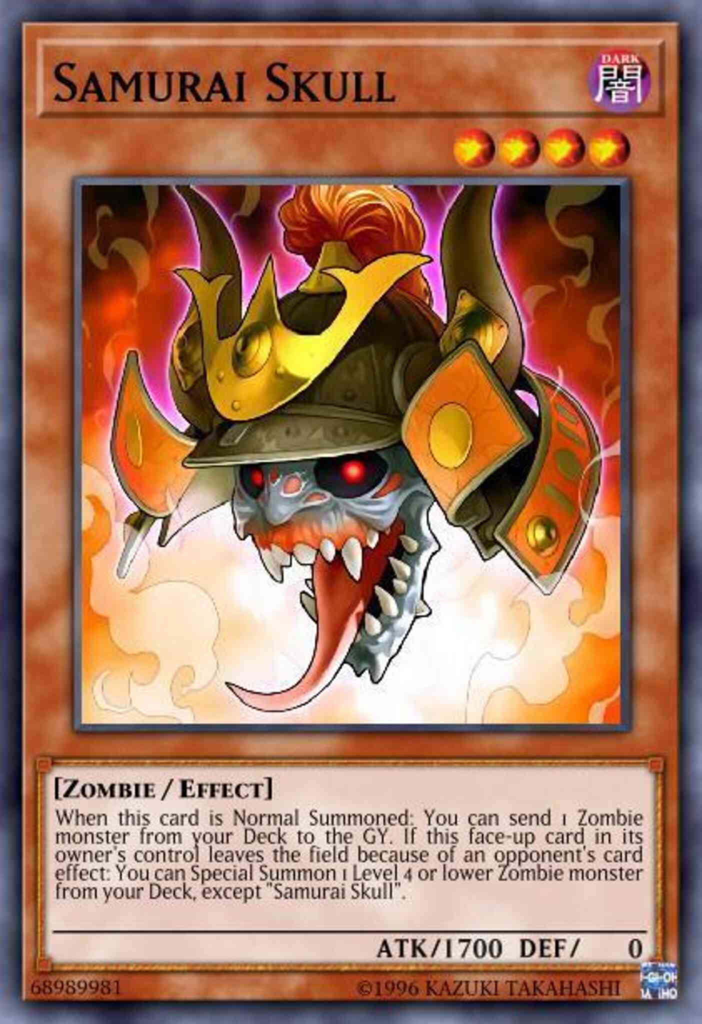 Samurai Skull - COTD-EN081 - Common - Unlimited