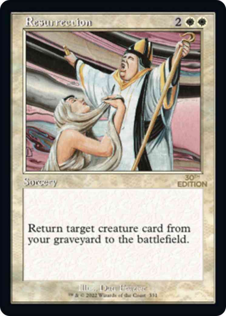 Resurrection [331] [Retro Frame] [30th Anniversary Edition] [Non-Foil]