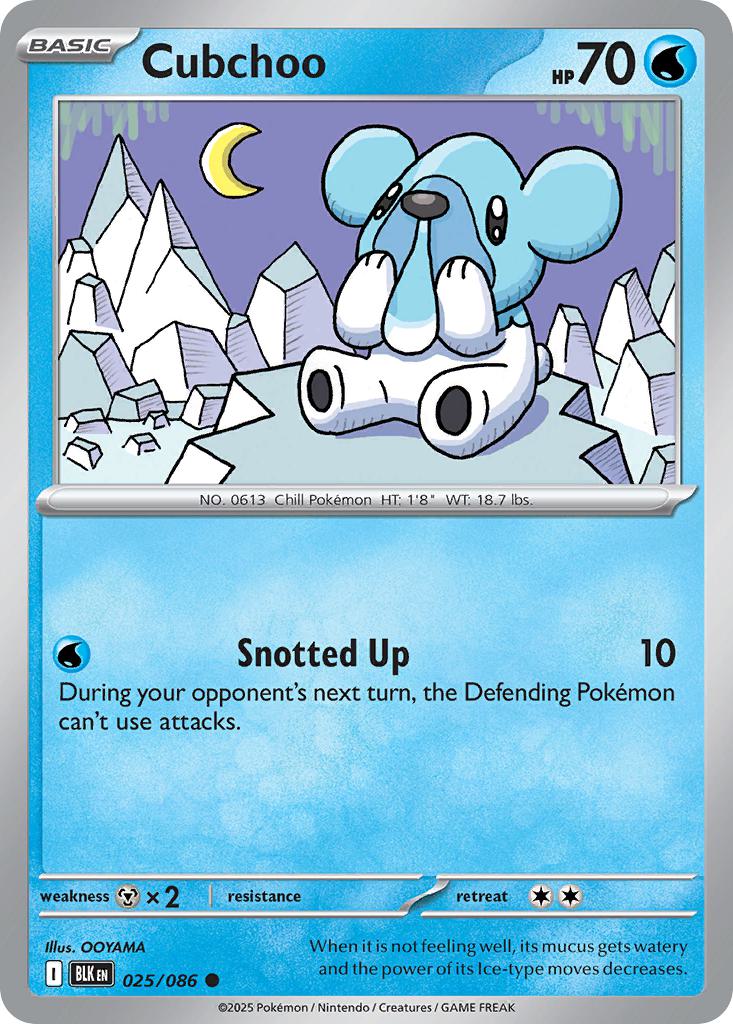 Cubchoo - 025/086 - Common [sv105b-025] [Non-Holo]