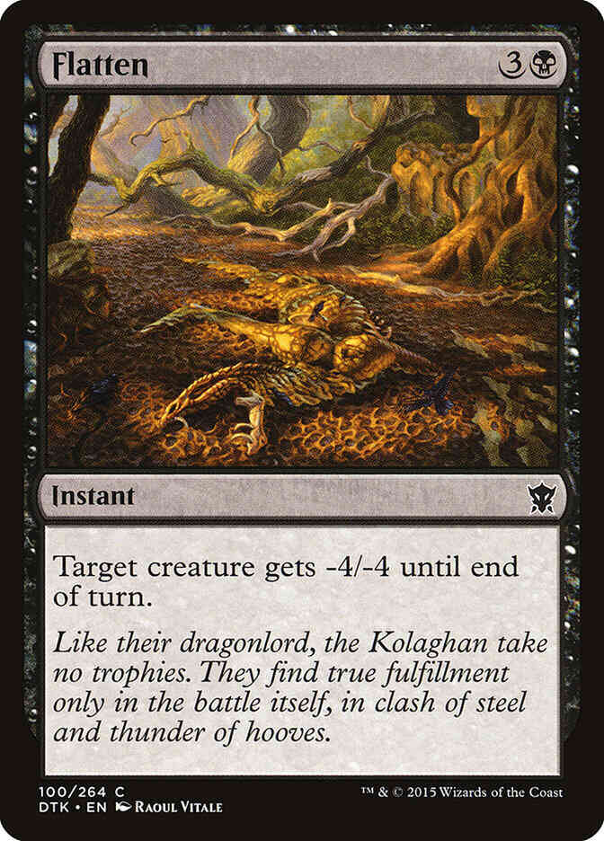 Flatten [100] [Dragons Of Tarkir] [Non-Foil]