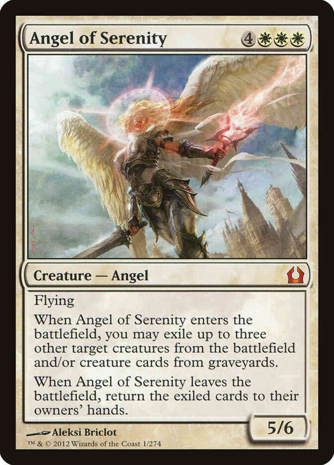Angel of Serenity [1] [Return To Ravnica] [Non-Foil]
