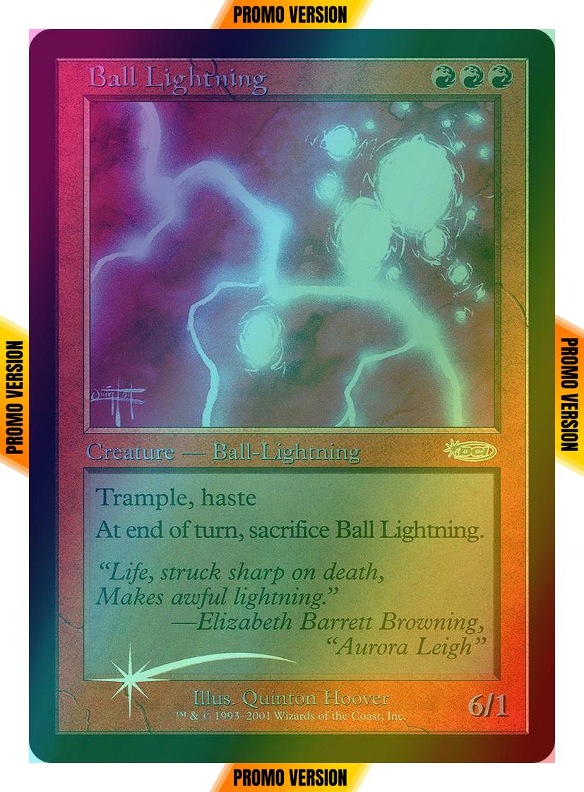 Ball Lightning [Judge Gift Cards 2001] [Foil]