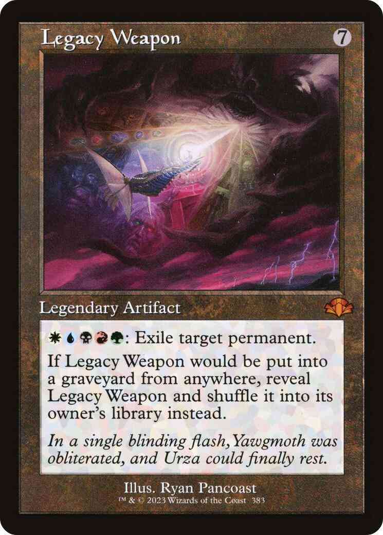Legacy Weapon [383] [Retro Frame] [Dominaria Remastered] [Non-Foil]