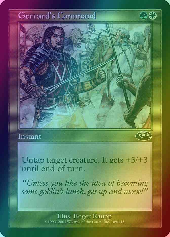 Gerrard's Command [109] [Planeshift] [Foil]