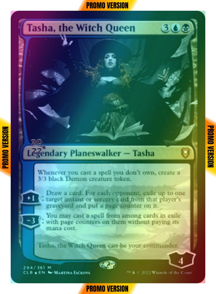 Tasha, the Witch Queen [294s] [Prerelease] [Commander Legends: Battle for Baldur's Gate: Promos] [Foil]