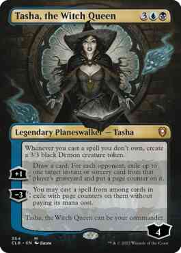 Tasha, the Witch Queen [364] [Borderless] [Commander Legends: Battle for Baldur's Gate] [Non-Foil]