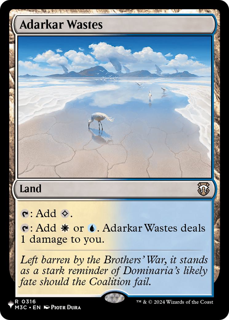 Adarkar Wastes [M3C-316] [The List] [Non-Foil]