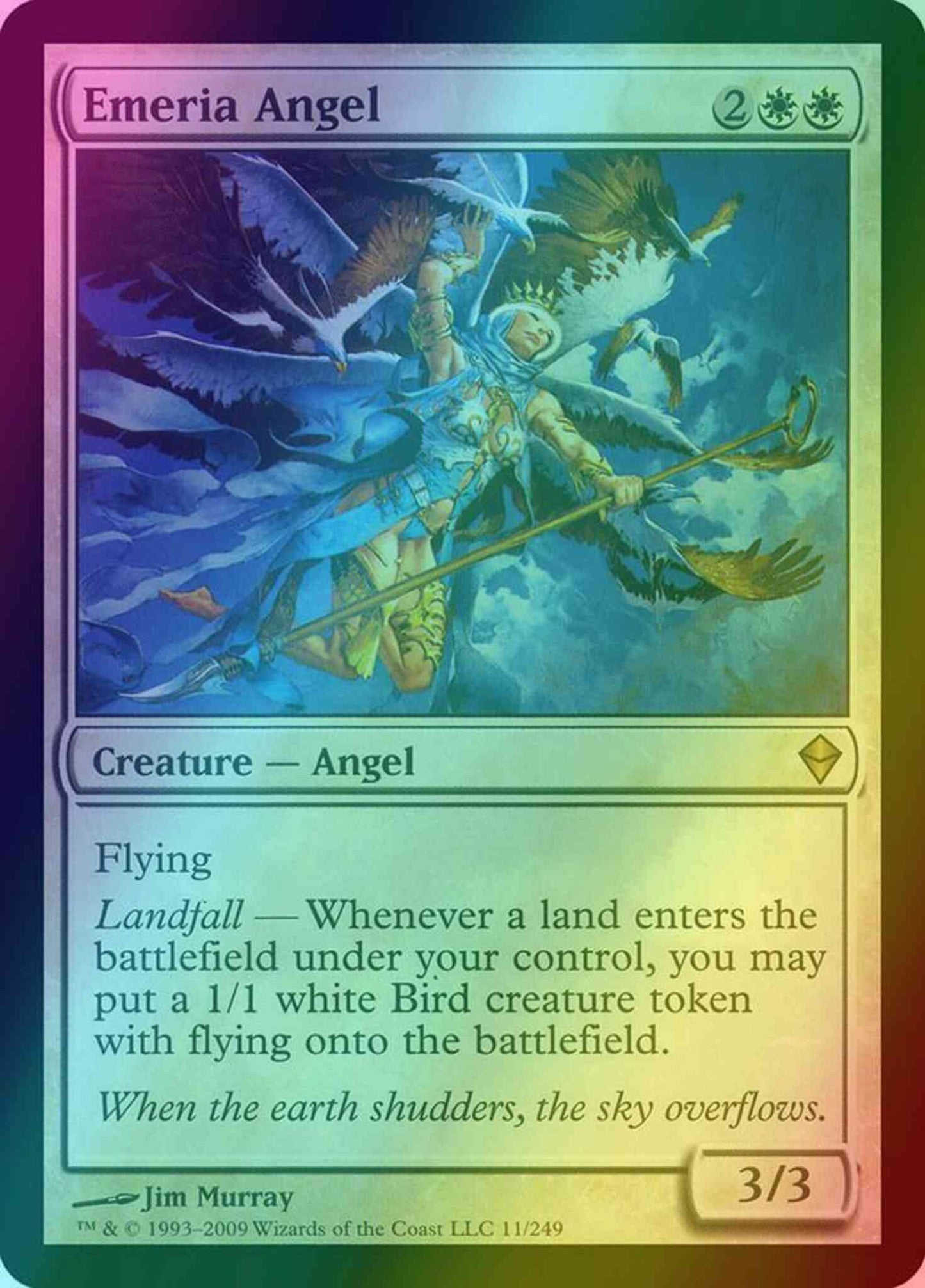 Emeria Angel [11] [Zendikar] [Foil]