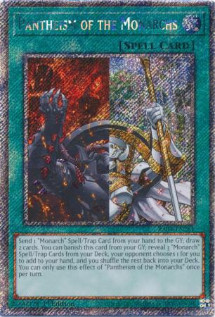 Pantheism of the Monarchs - RA04-EN261 - Platinum Secret Rare - 1st Edition