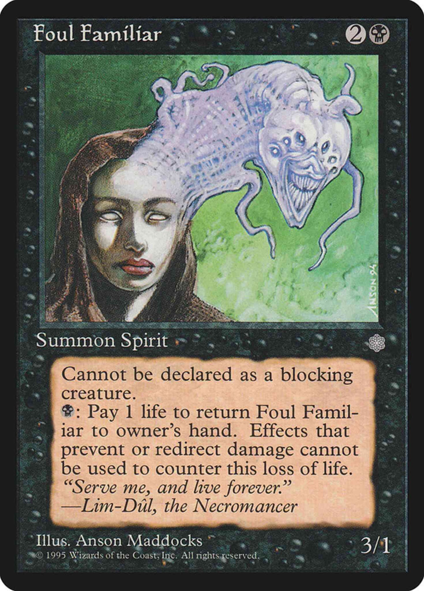 Foul Familiar [126] [Ice Age] [Non-Foil]
