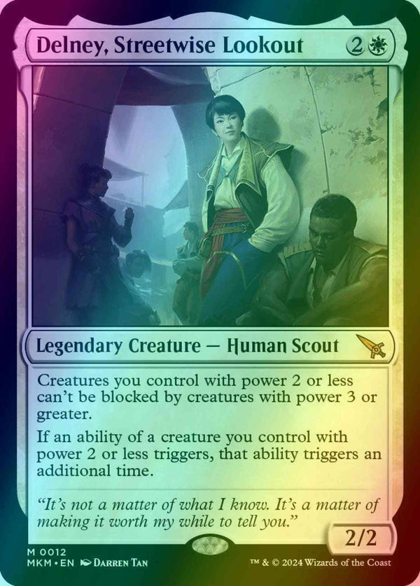 Delney, Streetwise Lookout [12] [Murders at Karlov Manor] [Foil]