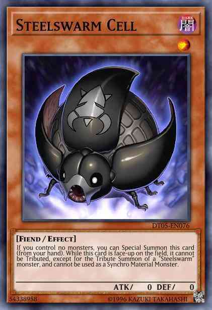 Steelswarm Cell - DT05-EN076 - Duel Terminal Normal Parallel Rare - Duel Terminal