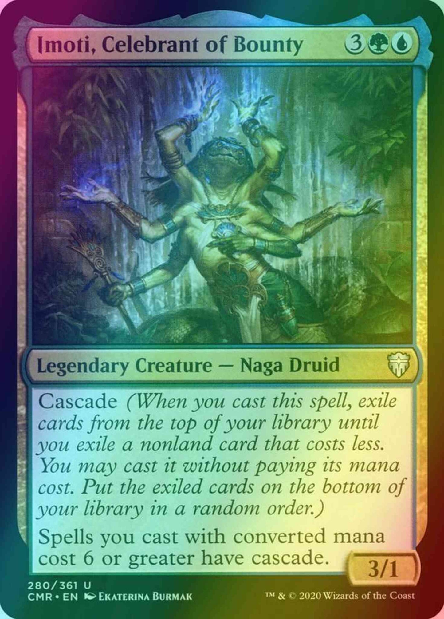 Imoti, Celebrant of Bounty [280] [Commander Legends] [Foil]