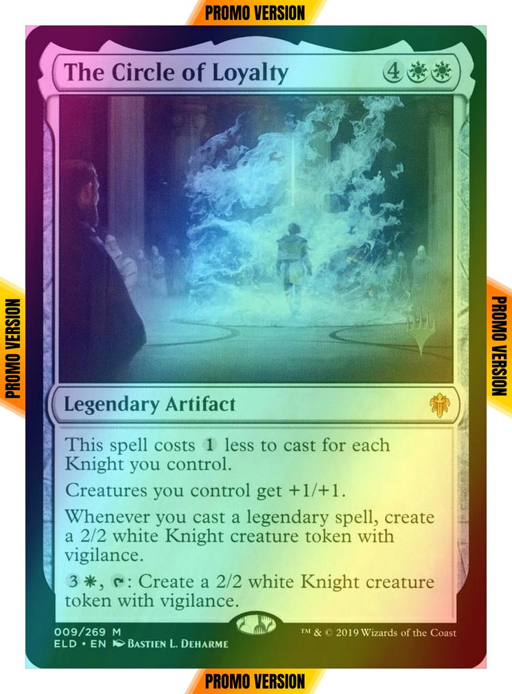 The Circle of Loyalty [9p] [Promo Pack] [Throne of Eldraine Promos] [Foil]