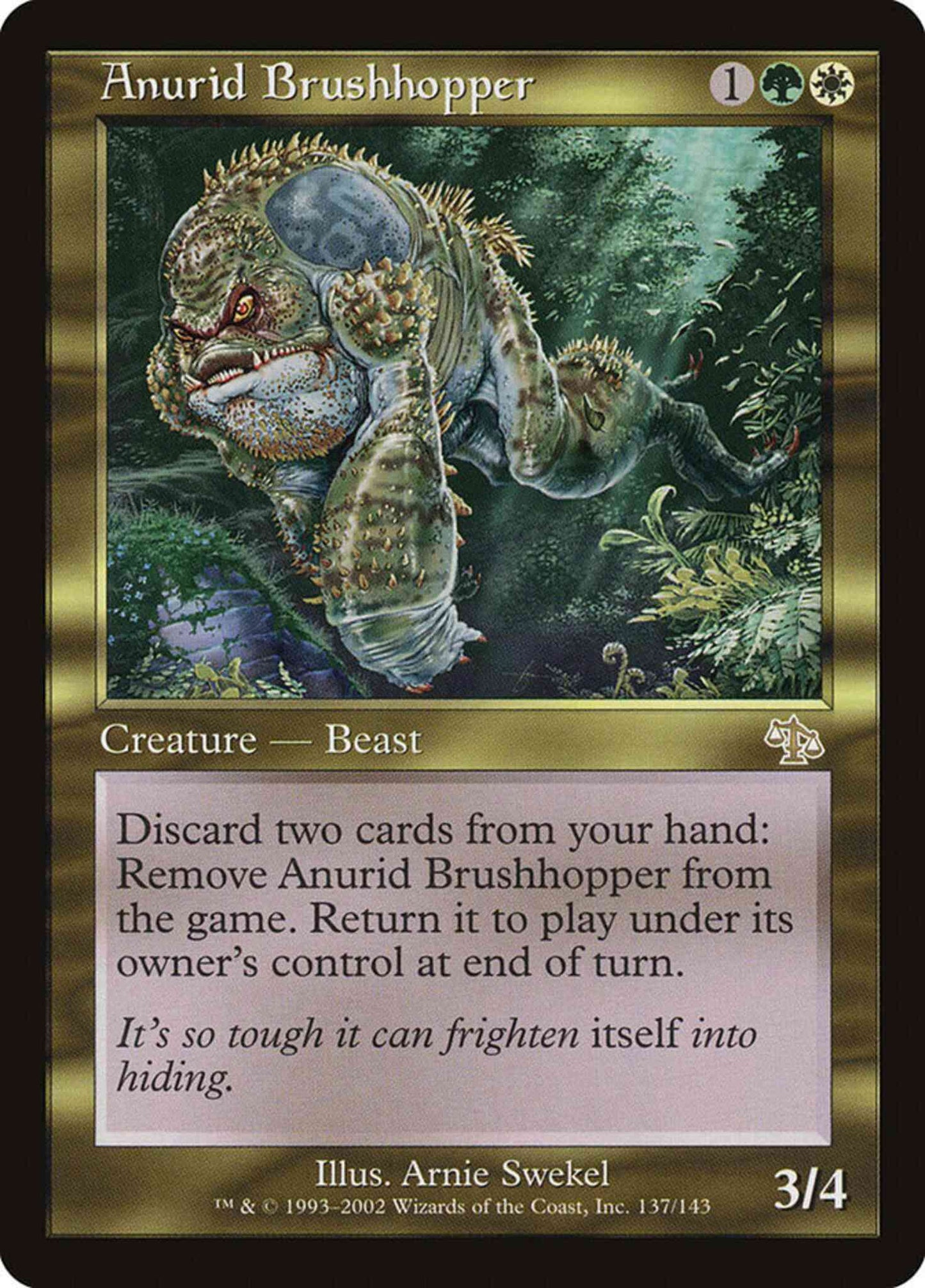 Anurid Brushhopper [137] [Judgment] [Non-Foil]