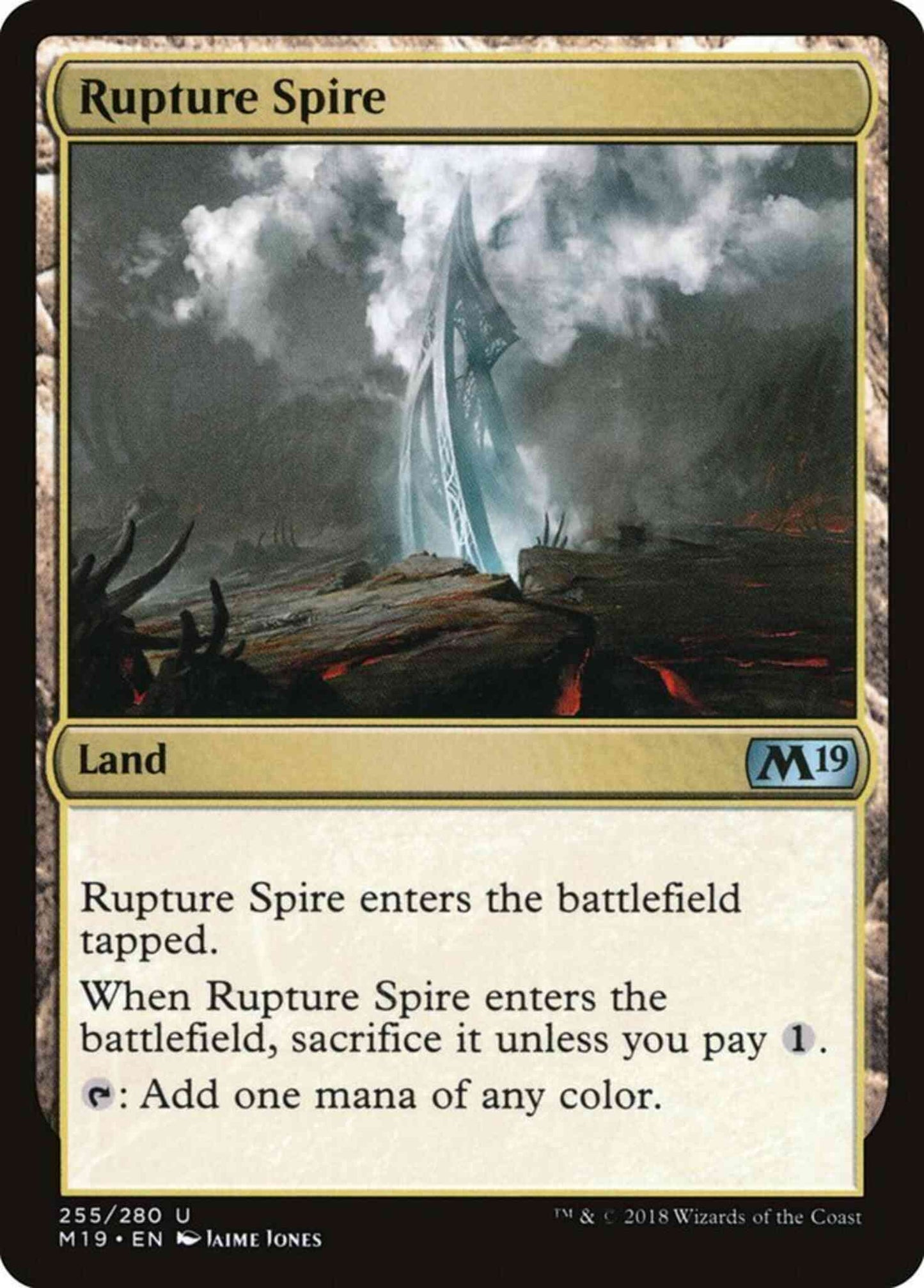 Rupture Spire [255] [Core Set 2019] [Non-Foil]