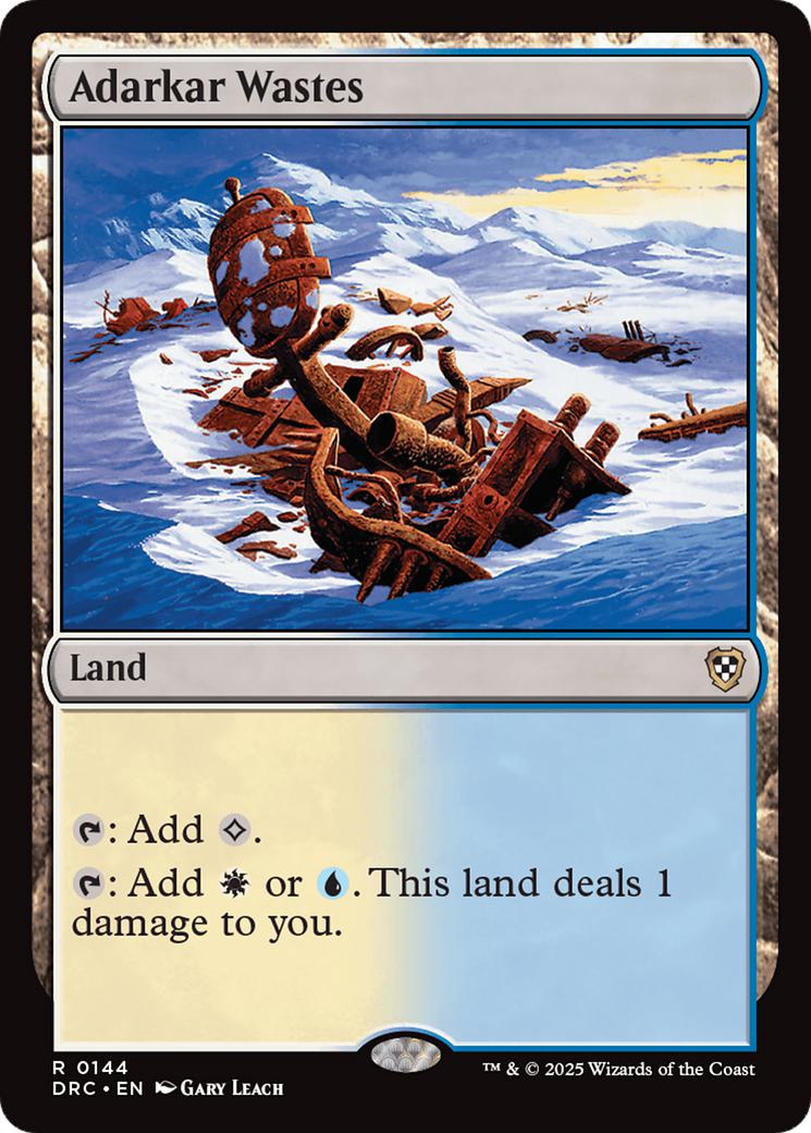 Adarkar Wastes [144] [Aetherdrift: Commander] [Non-Foil]