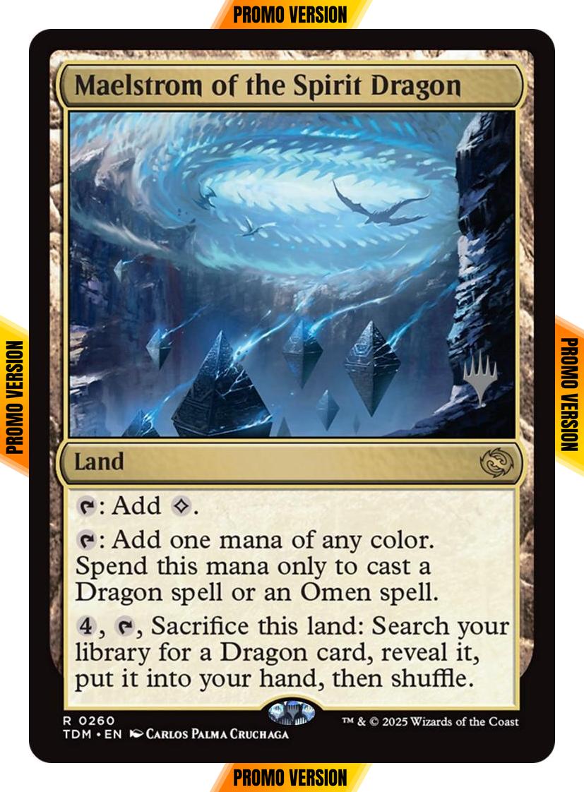 Maelstrom of the Spirit Dragon [260p] [Promo Pack] [Tarkir: Dragonstorm: Promos] [Non-Foil]