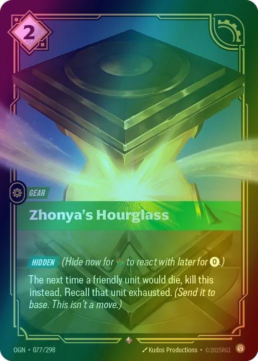 Zhonya's Hourglass - 077/298 [Origins] [Foil]