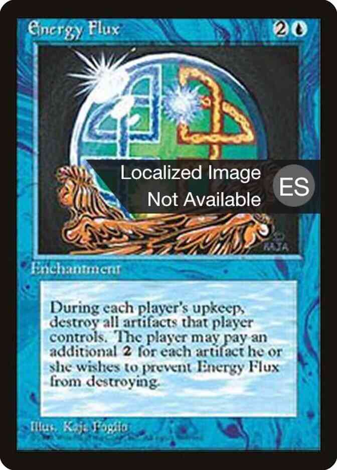 Energy Flux - Japanese [68] [Fourth Edition Black Border: Japanese] [Non-Foil]