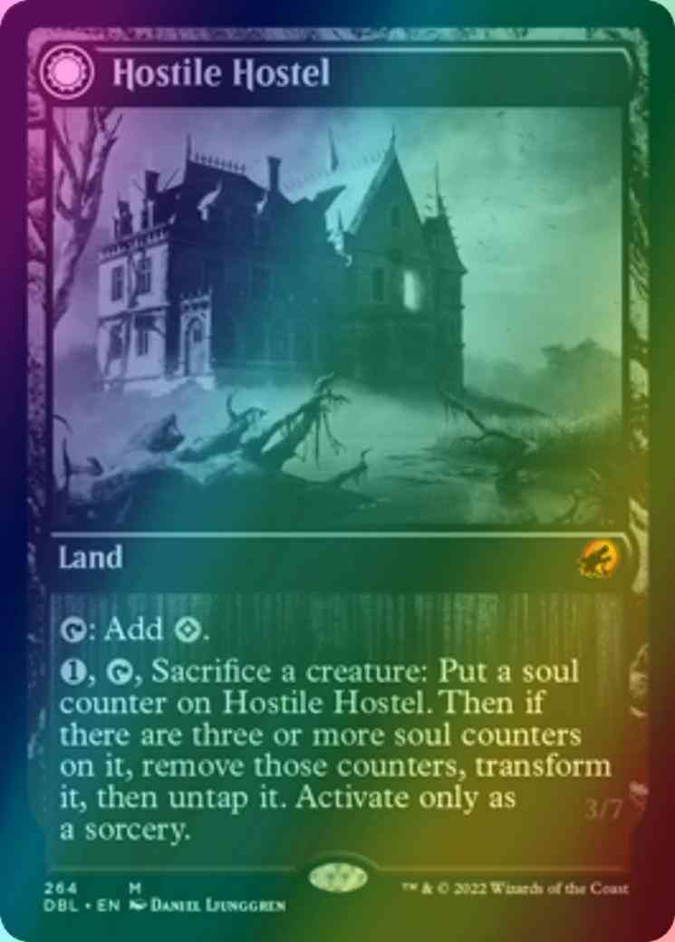 Hostile Hostel // Creeping Inn [264] [Innistrad: Double Feature] [Foil]