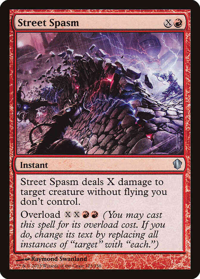 Street Spasm [123] [Commander 2013] [Non-Foil]