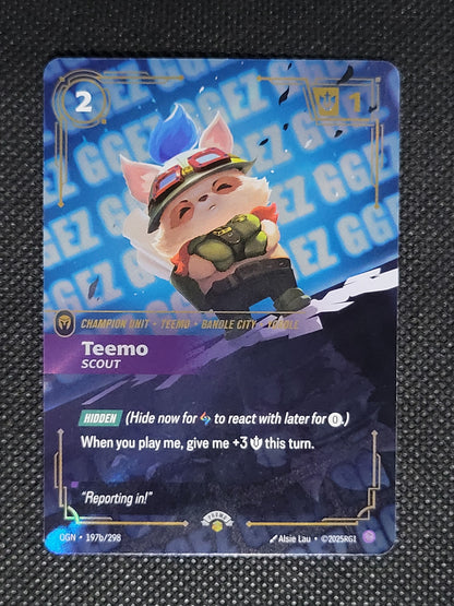 Teemo - Scout — GG EZ|Foil — ID 19235