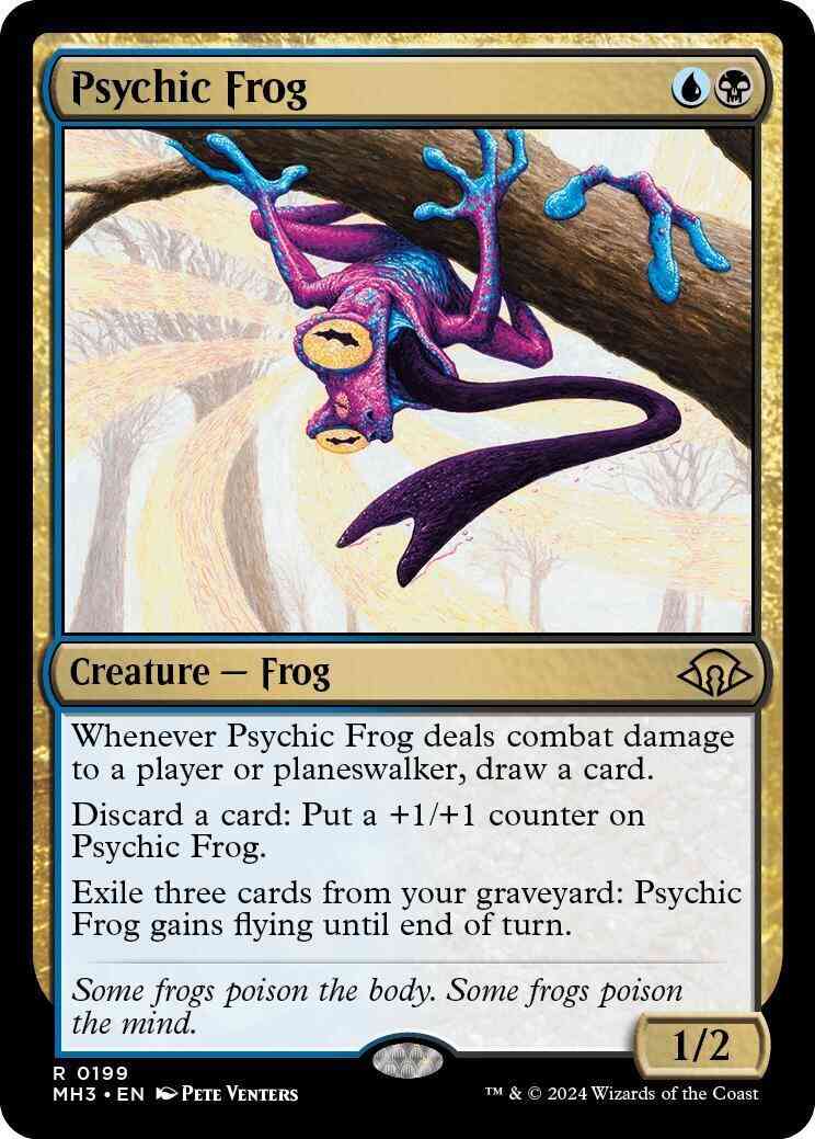 Psychic Frog [199] [Modern Horizons 3] [Non-Foil]