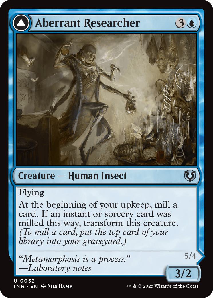 Aberrant Researcher // Perfected Form [52] [Innistrad Remastered] [Non-Foil]