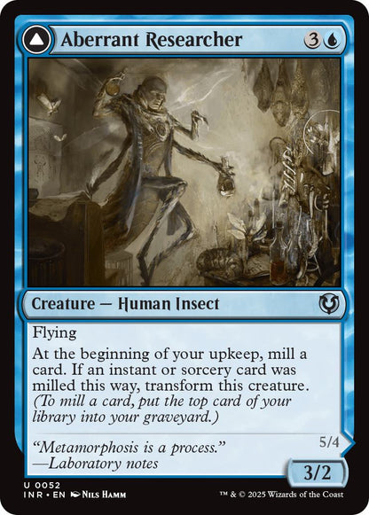 Aberrant Researcher // Perfected Form [52] [Innistrad Remastered] [Non-Foil]