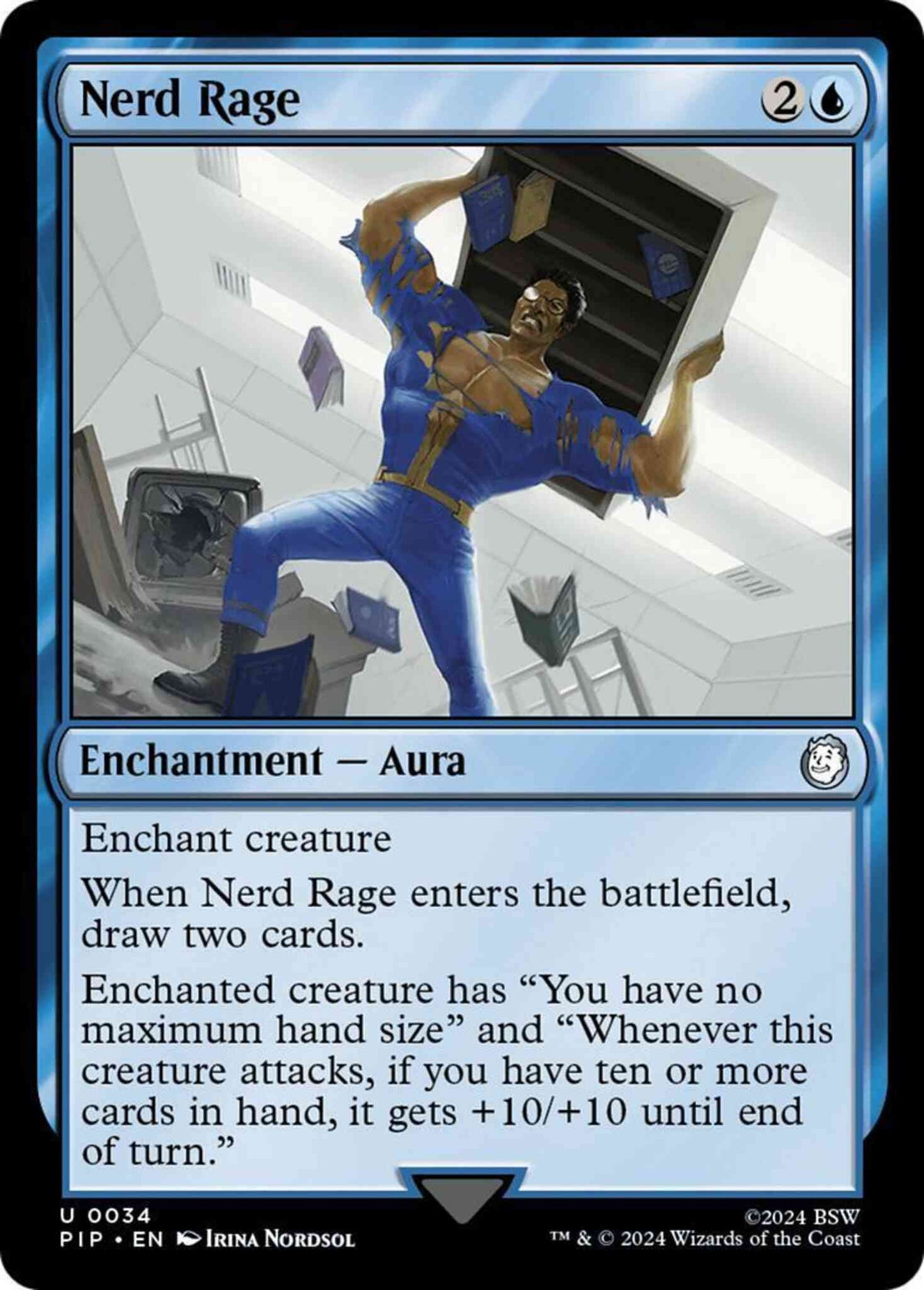 Nerd Rage [34] [Fallout] [Non-Foil]