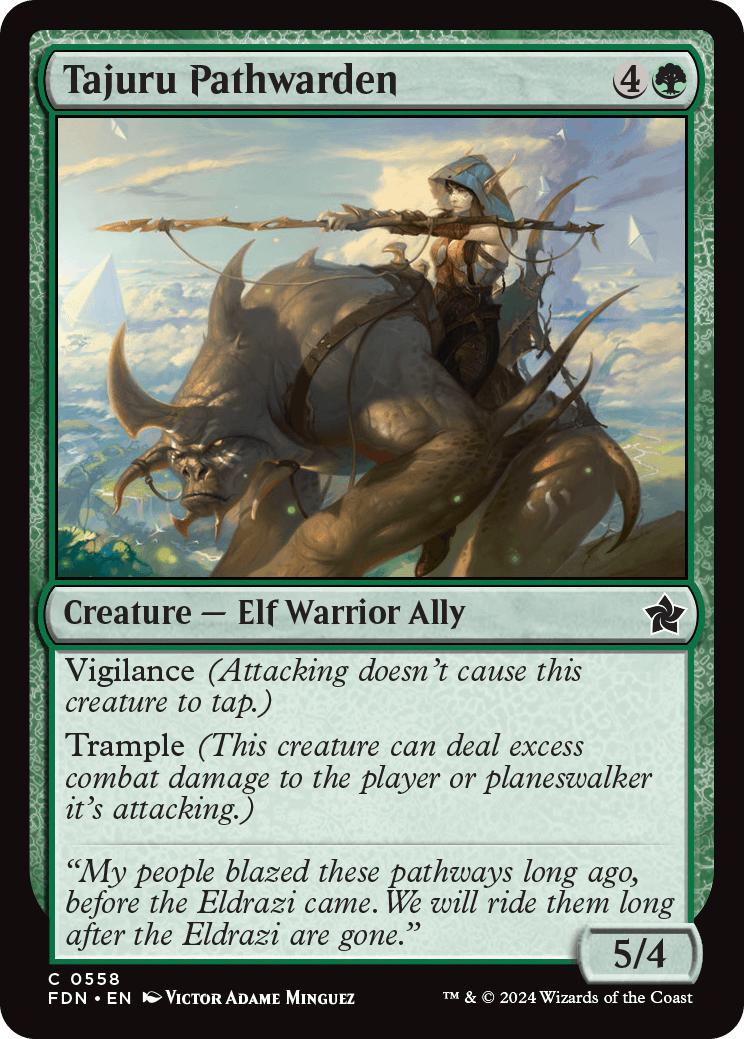 Tajuru Pathwarden [558] [Foundations] [Non-Foil]