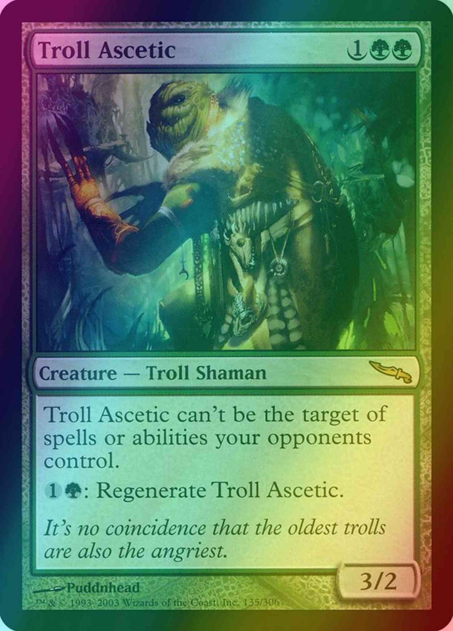 Troll Ascetic [135] [Mirrodin] [Foil]
