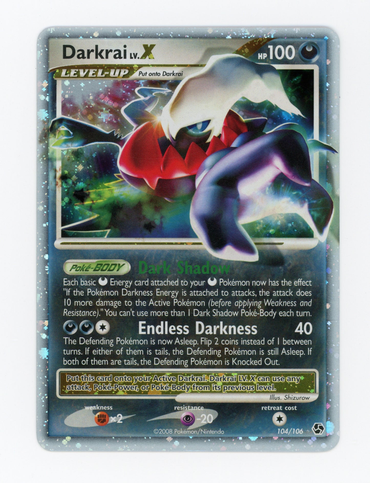 Darkrai — Rare Holo Lv.X — ID 17869