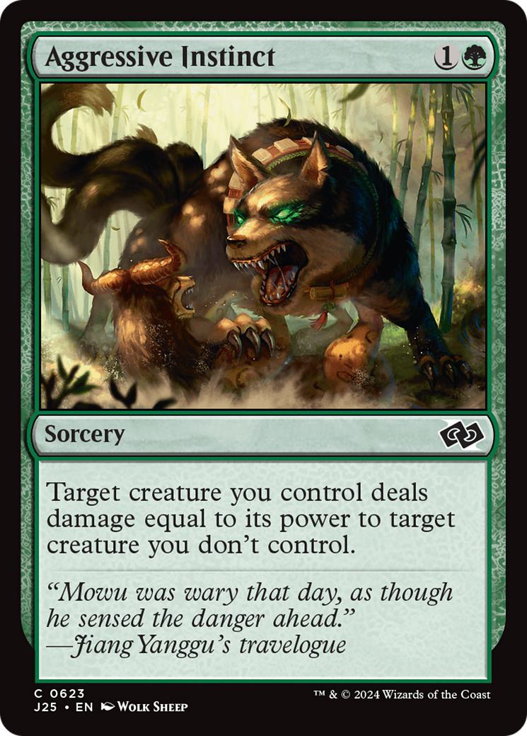 Aggressive Instinct [623] [Foundations: Jumpstart] [Non-Foil]