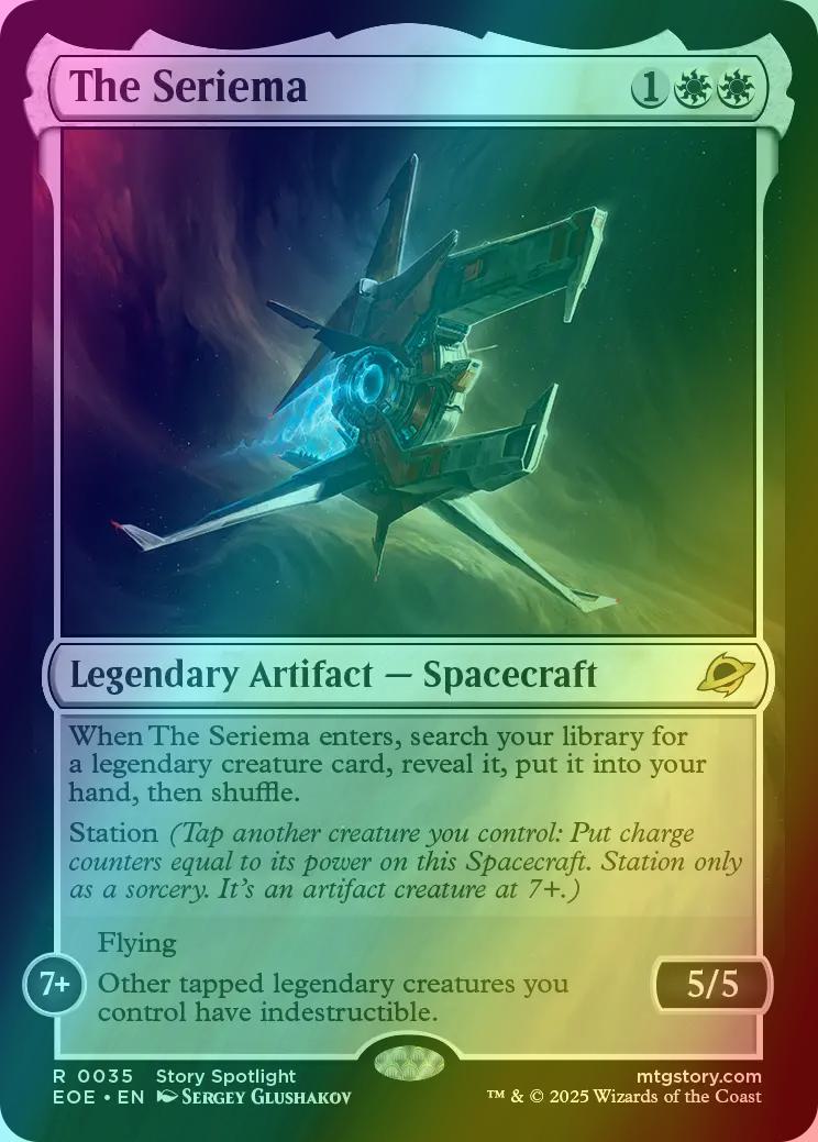 The Seriema [35] [Edge of Eternities] [Foil]
