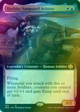 Harbin, Vanguard Aviator [355] [Extended Art] [The Brothers' War] [Foil]