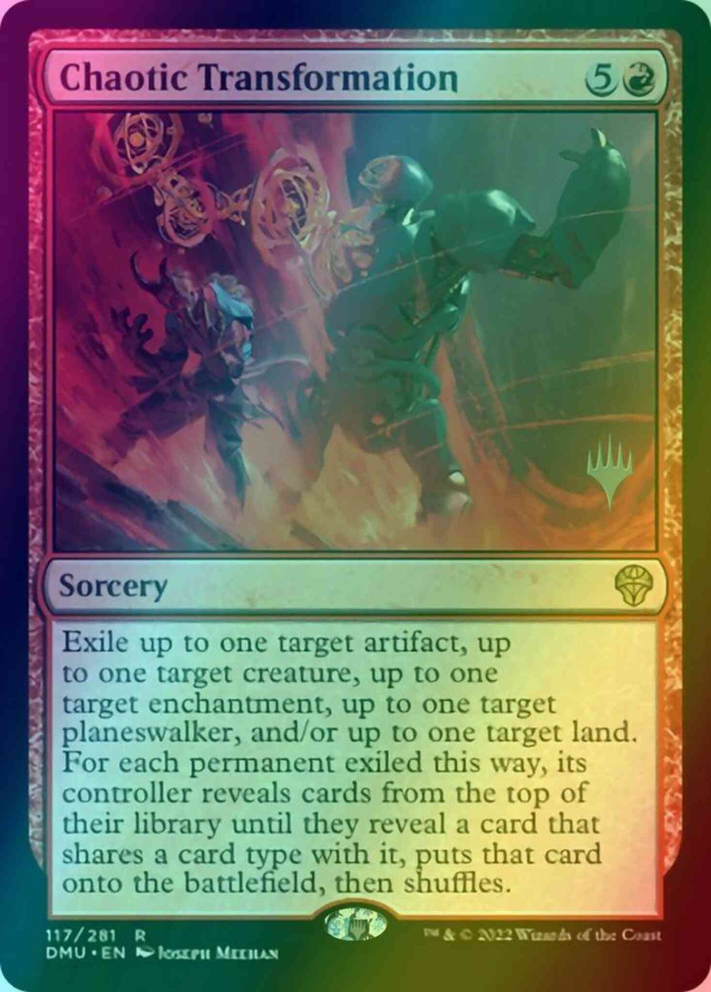Chaotic Transformation [117p] [Promo Pack] [Dominaria United: Promos] [Foil]