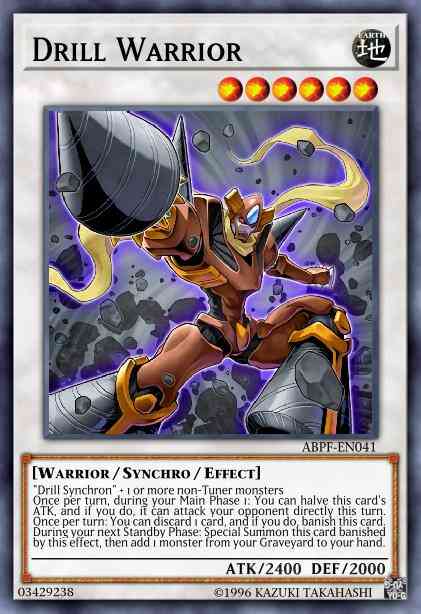 Drill Warrior - ABPF-EN041 - Ultra Rare - Unlimited
