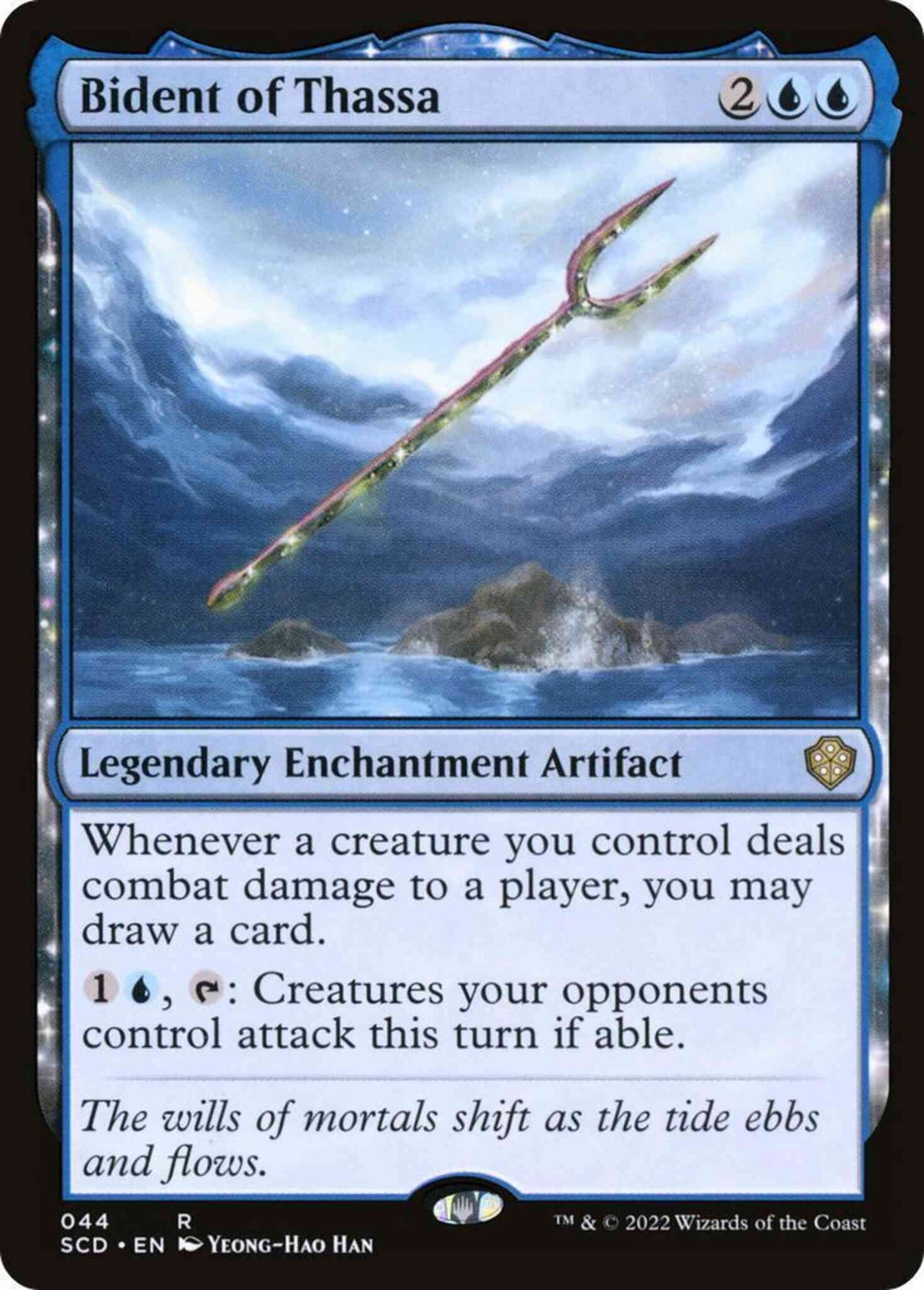 Bident of Thassa [44] [Starter Commander Decks] [Non-Foil]