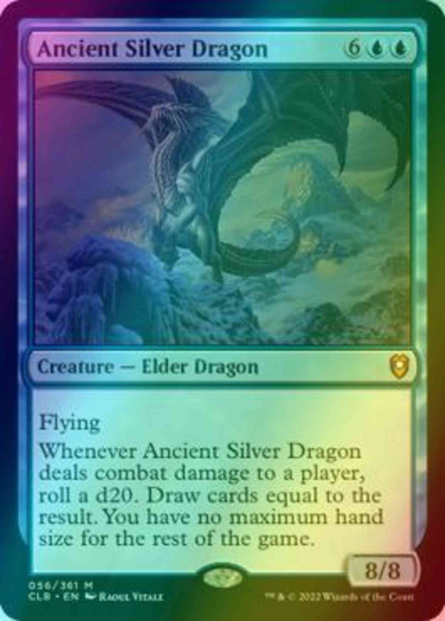 Ancient Silver Dragon [56] [Commander Legends: Battle for Baldur's