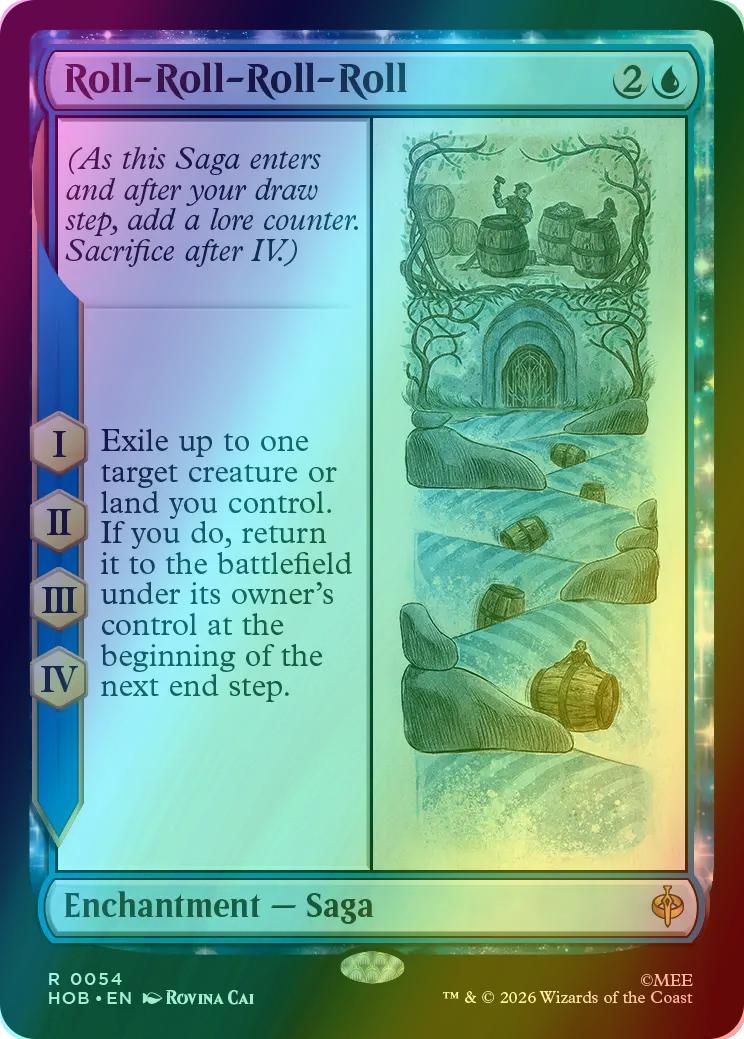 Roll-Roll-Roll-Roll [54] [The Hobbit] [Foil]