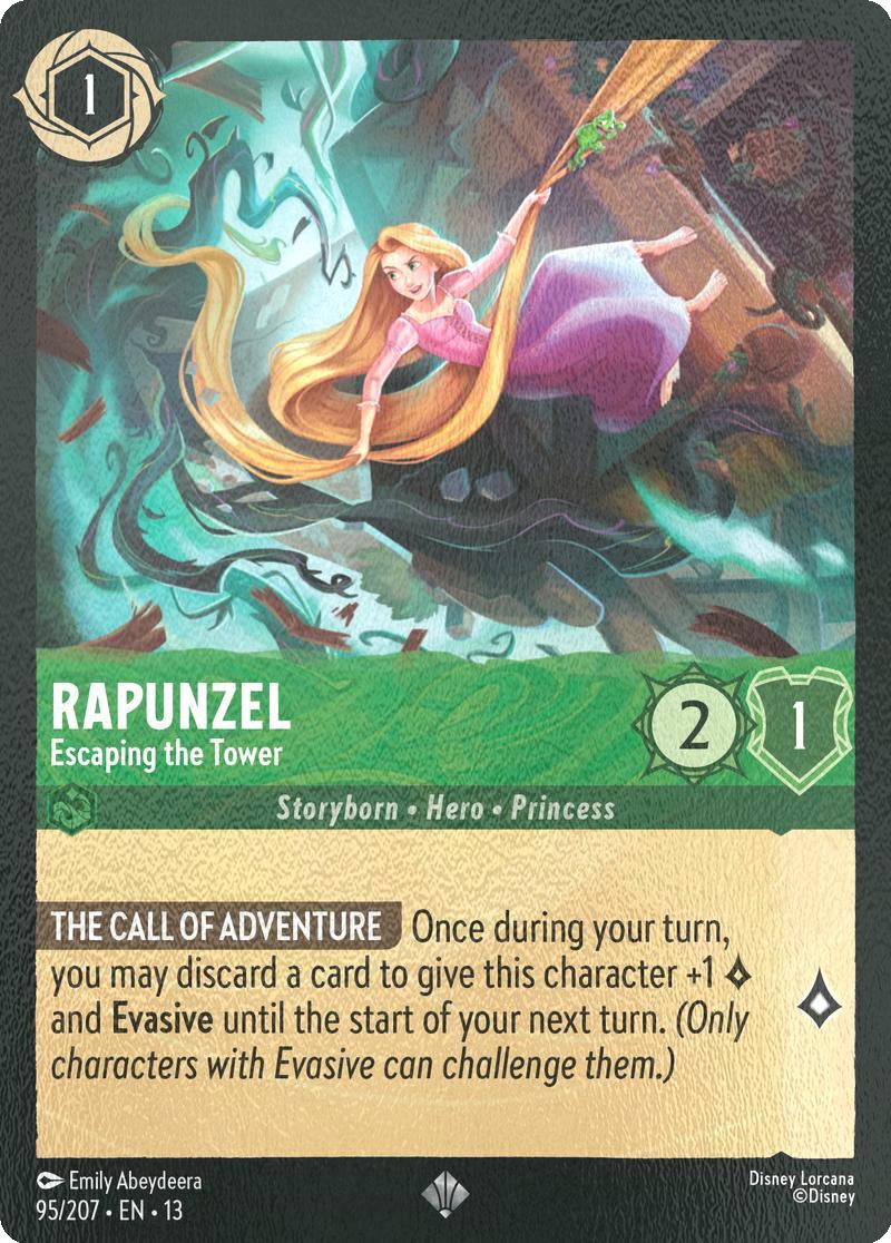 Rapunzel - Escaping the Tower - 95/204 [Attack of the Vine!] [Cold Foil]