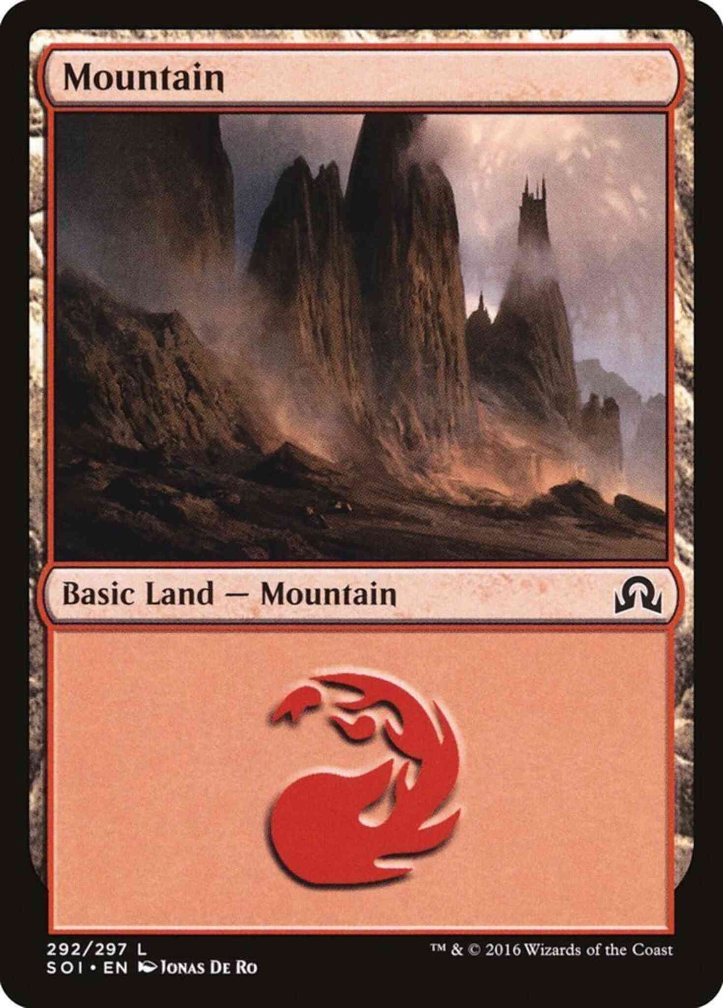 Mountain [292] [Shadows over Innistrad] [Non-Foil]